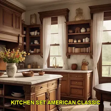 Keindahan dan Fungsionalitas Kitchen Set American Classic